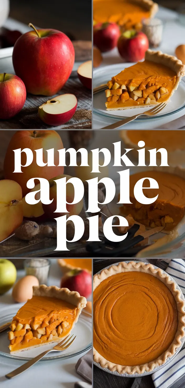 A photo of Pumpkin Apple Pie Recipe