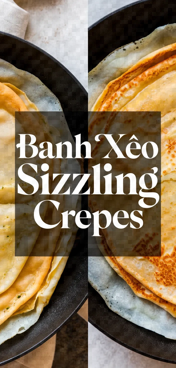 Photo of Banh Xeo Vietnamese Sizzling Crepes Recipe