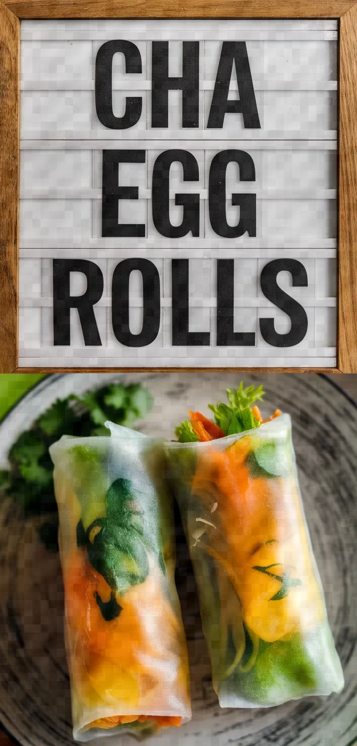 Cha Gio Vietnamese Egg Rolls Recipe