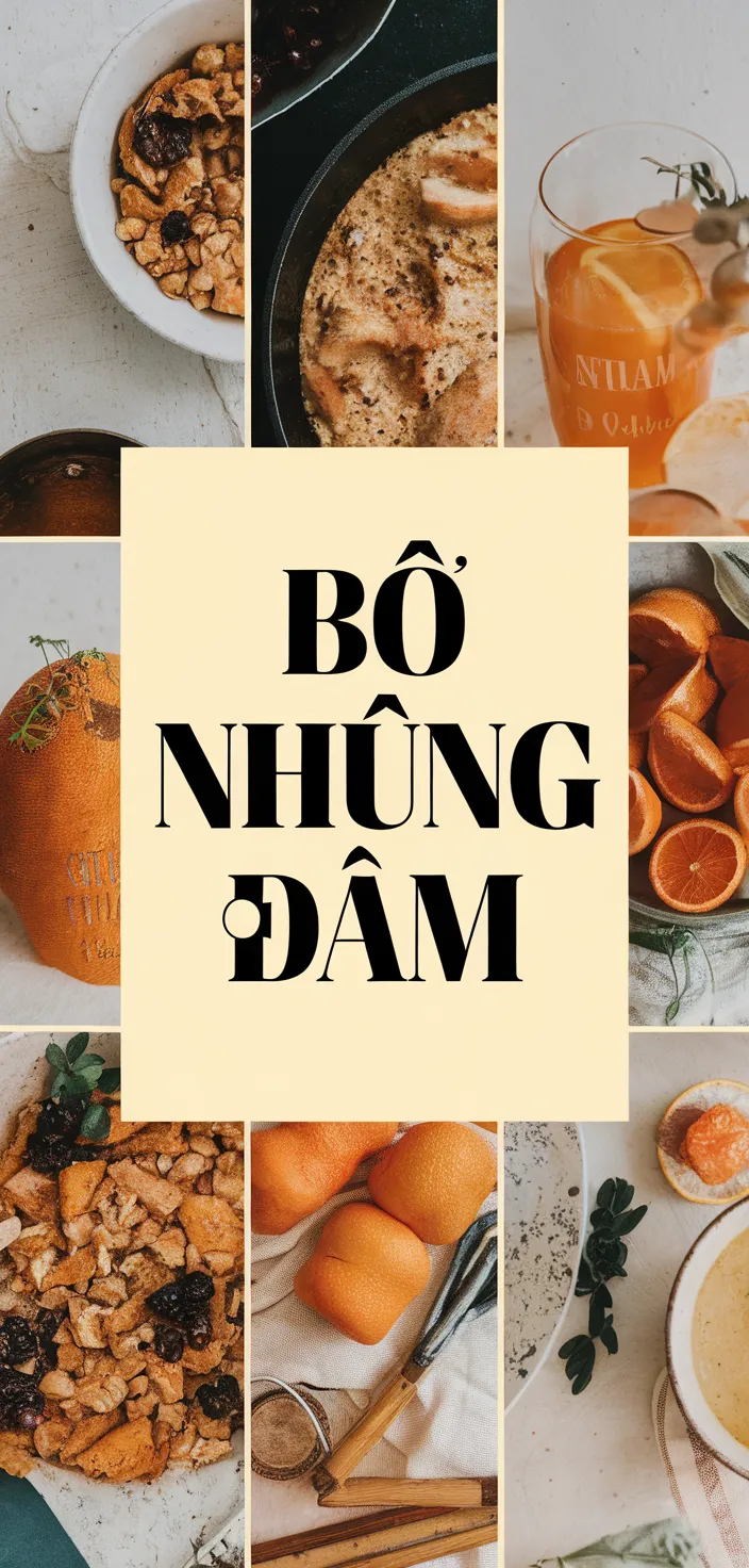 A photo of Bo Nhung Dam Recipe