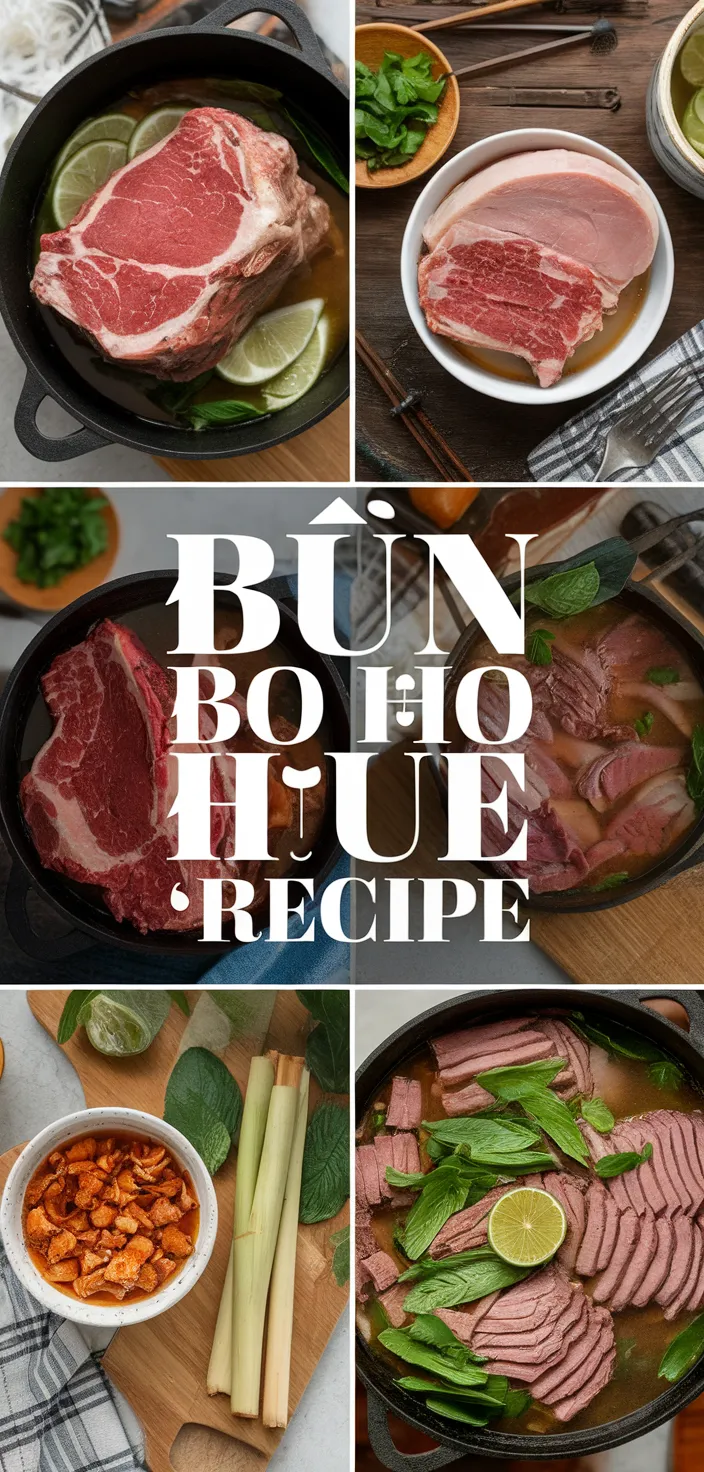 A photo of Bun Bo Hue Recipe