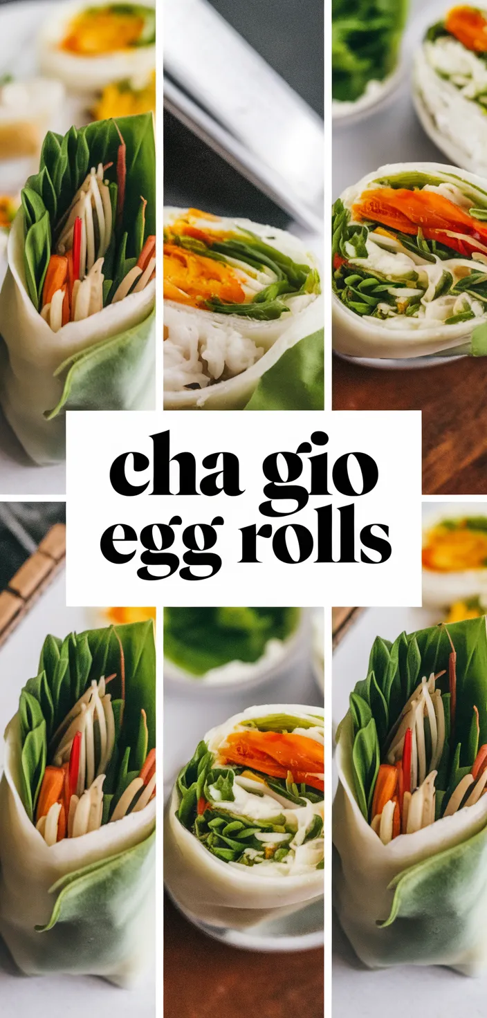 A photo of Cha Gio Vietnamese Egg Rolls Recipe