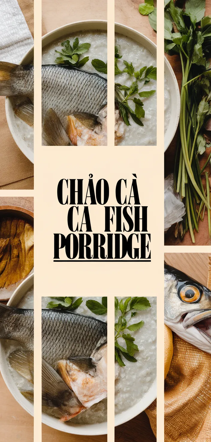 A photo of Chao Ca Vietnamese Fish Porridge Recipe