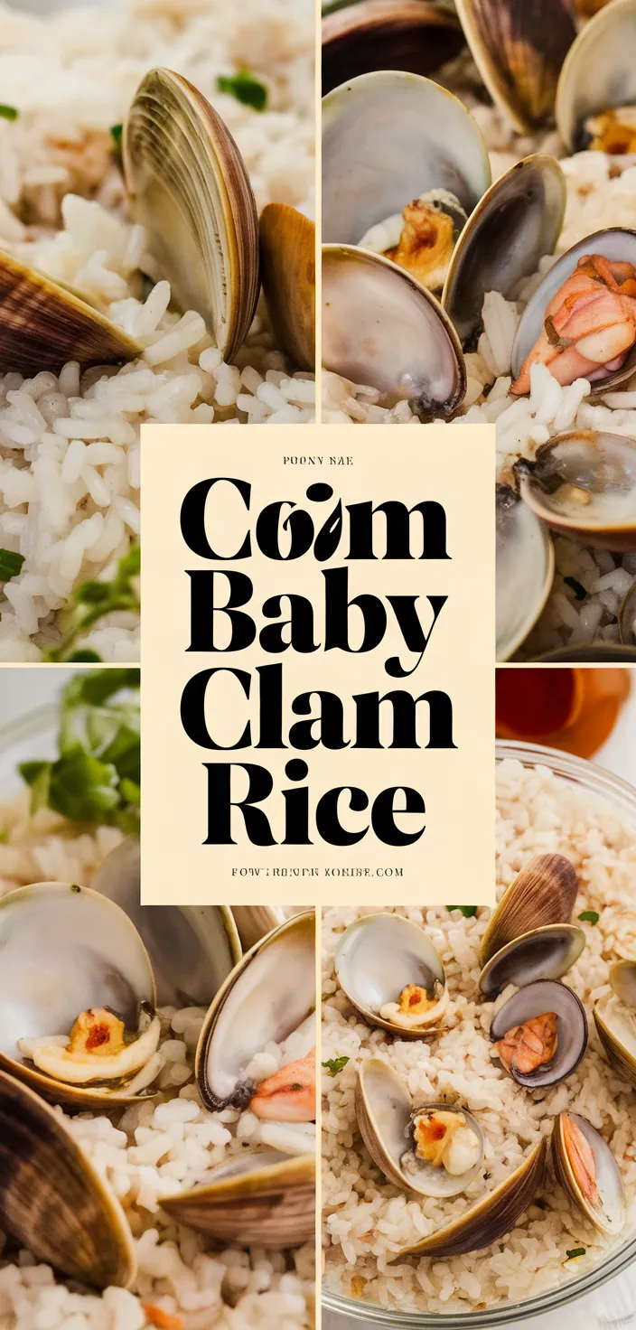 A photo of Com Hen Baby Clam Rice Recipe