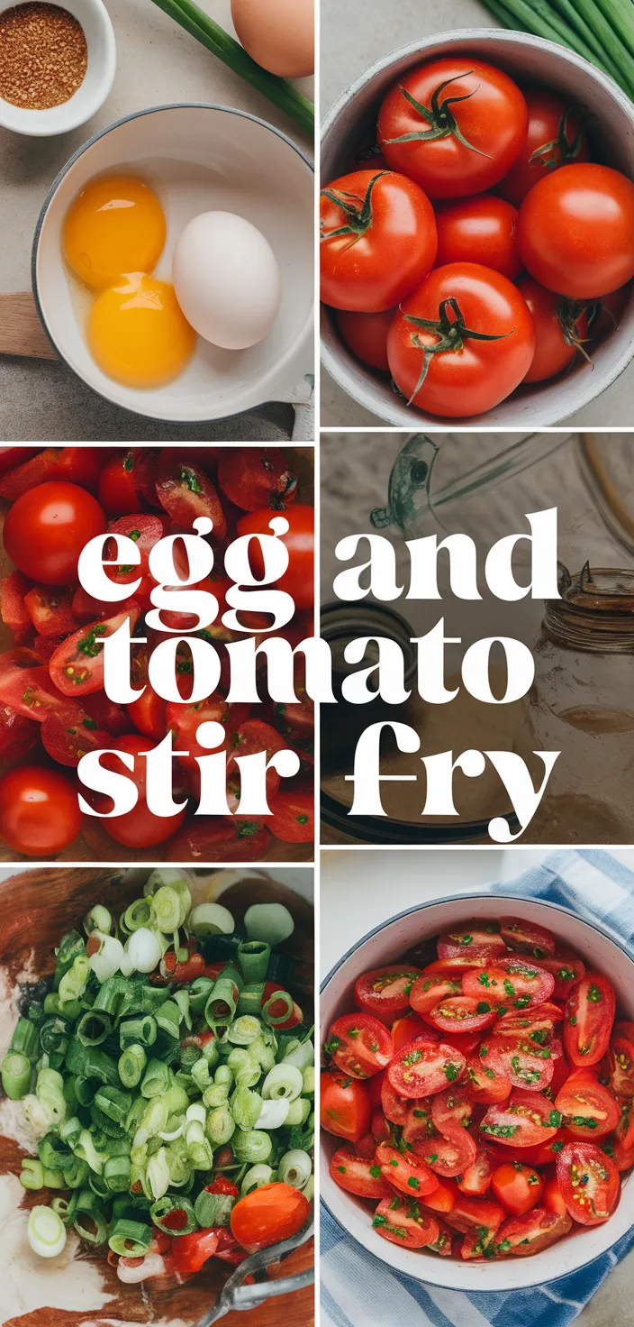 A photo of Egg And Tomato Stir Fry Recipe