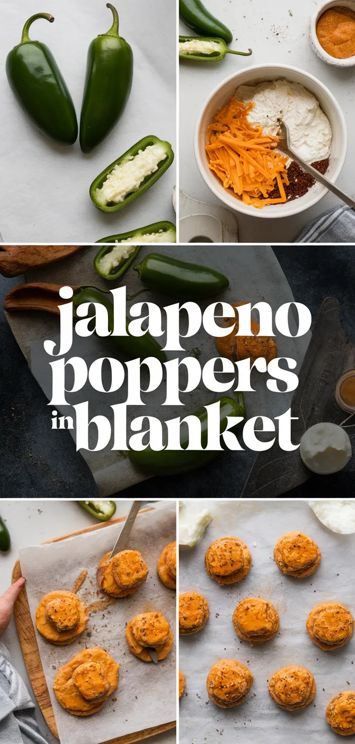 A photo of Jalapeno Poppers In A Blanket Recipe