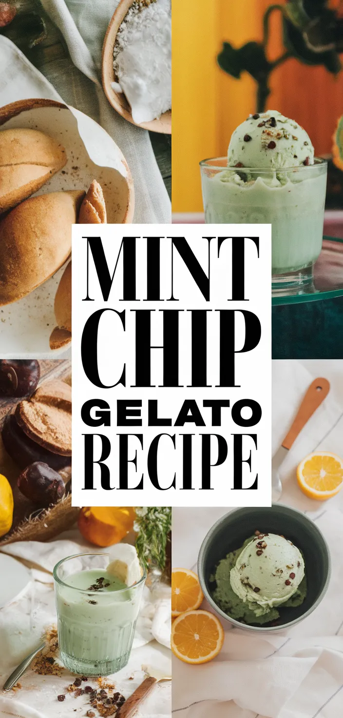 A photo of Mint Chip Gelato Recipe