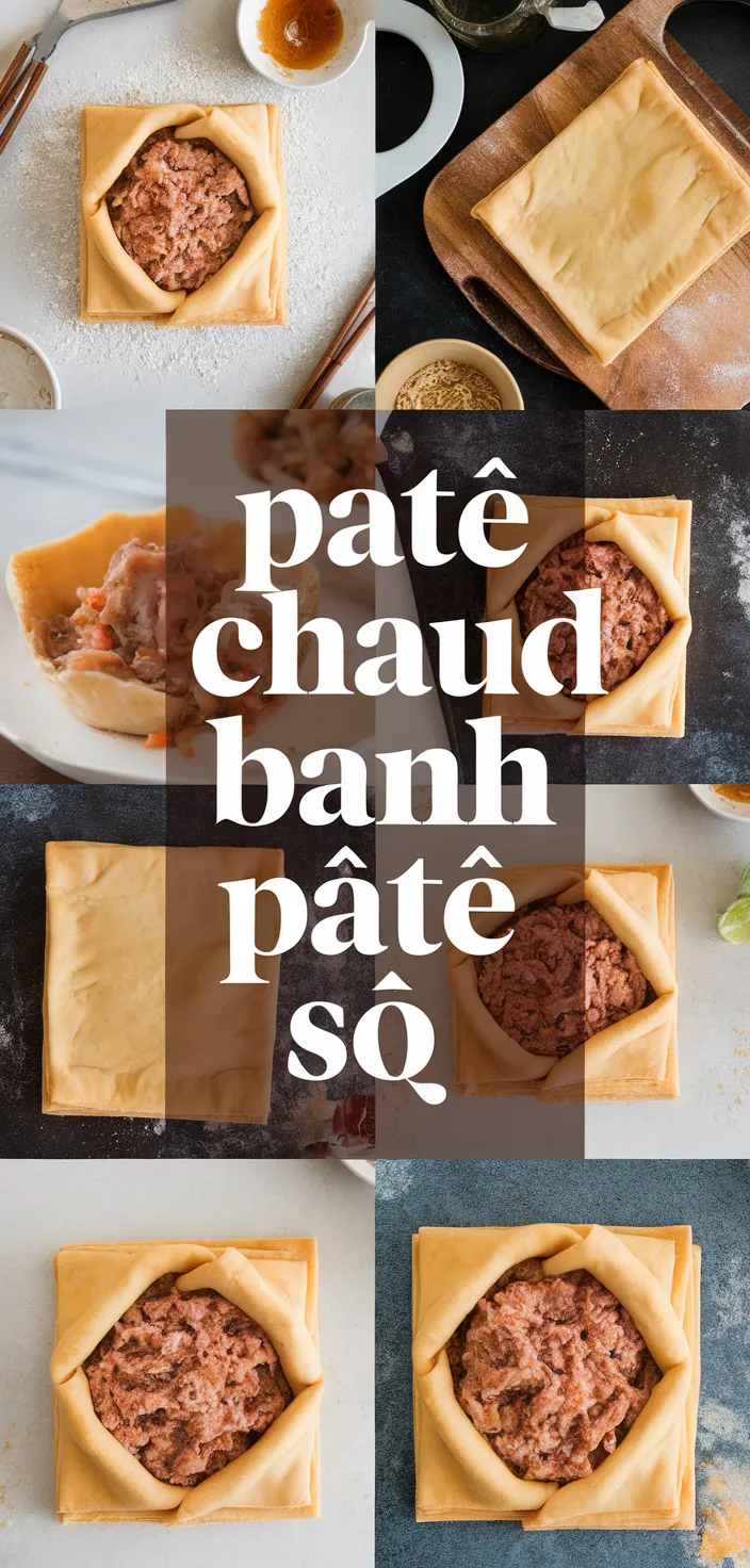 A photo of Pate Chaud Banh Pate So Recipe