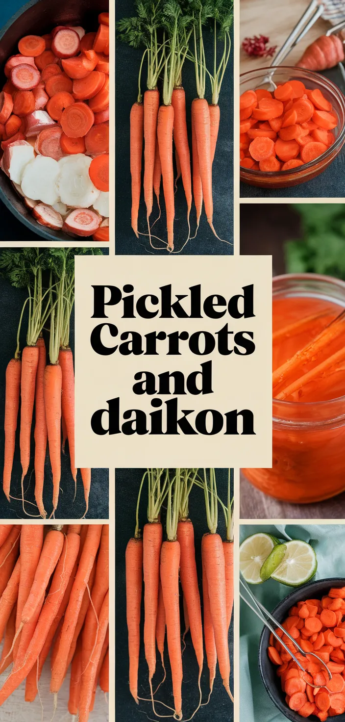 A photo of Pickled Carrots And Daikon Recipe