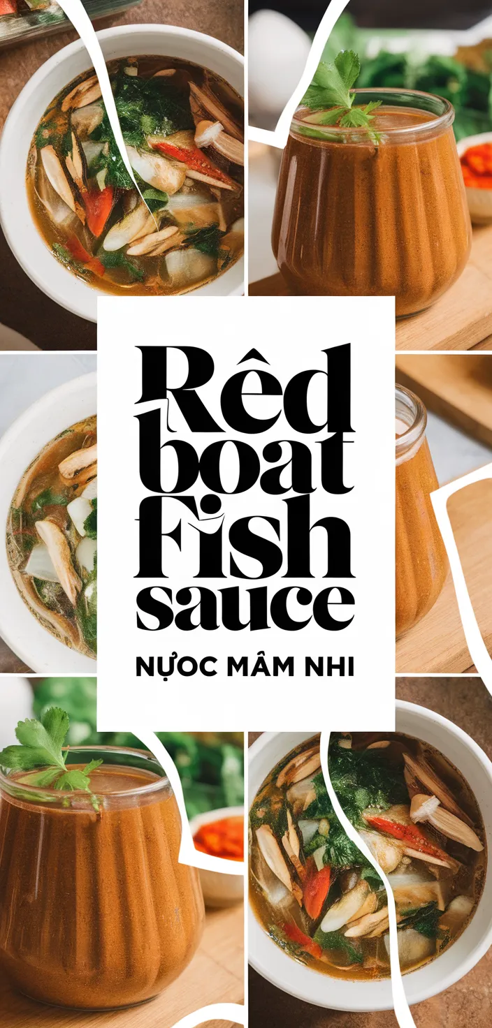 A photo of Red Boat Fish Sauce Nuoc Mam Nhi Recipe