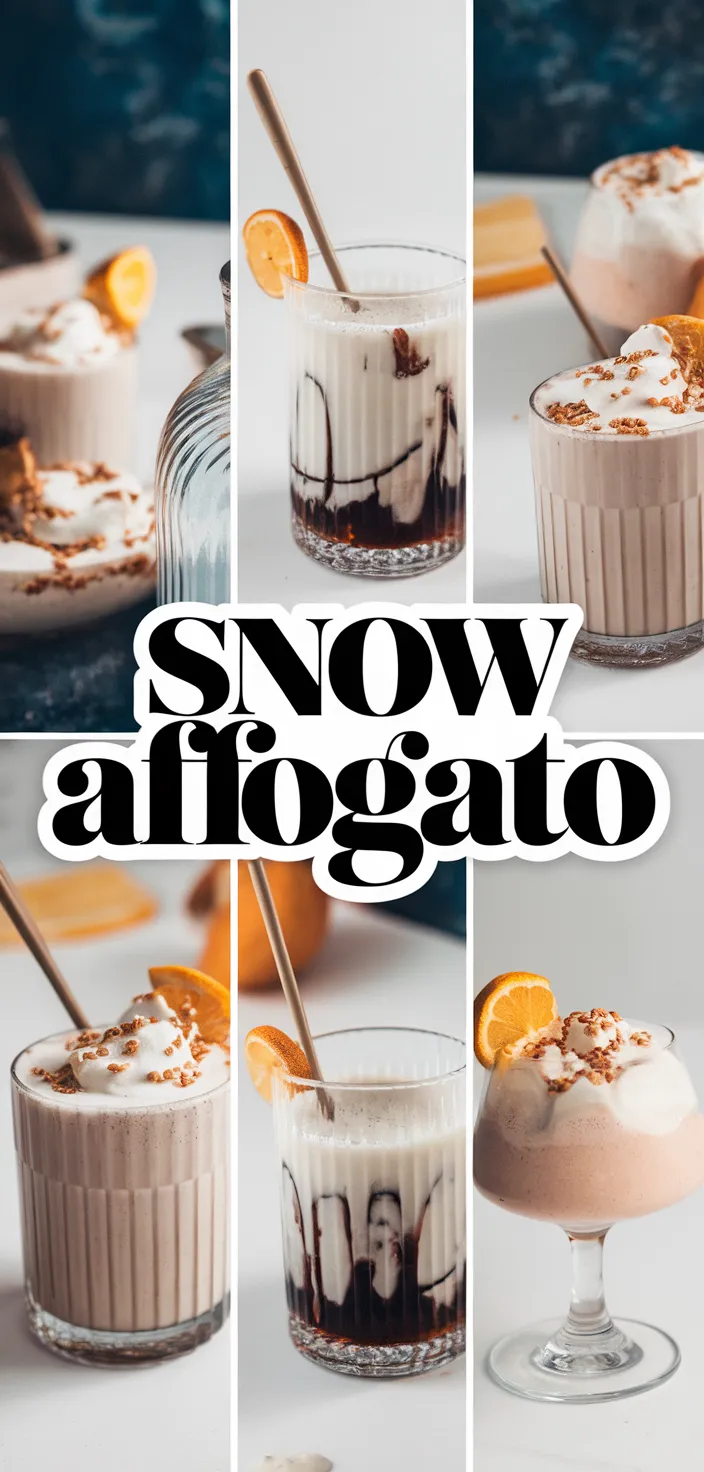 A photo of Snow Afflogato Recipe