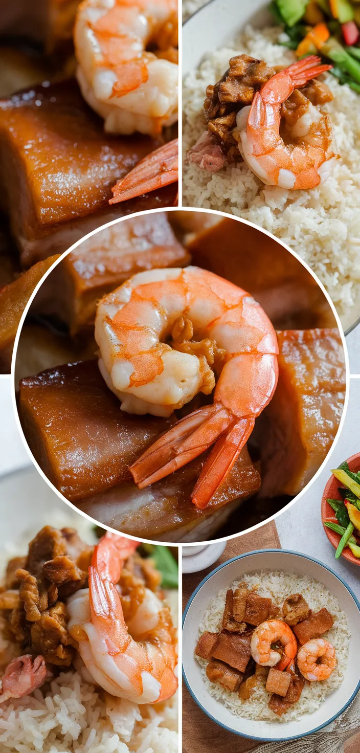 A photo of Tom Rang Thit Ba Chi Caramelized Shrimp Pork Belly Recipe