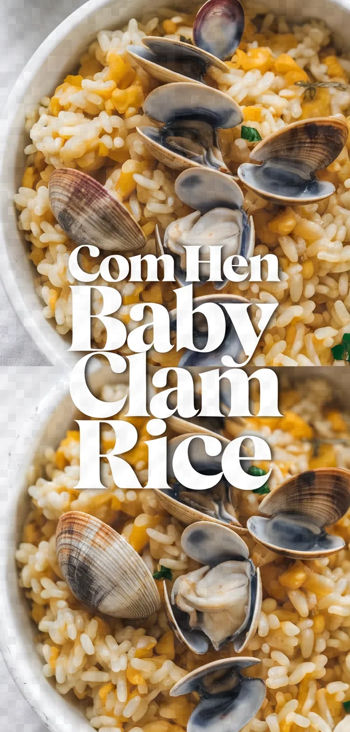 Photo of Com Hen Baby Clam Rice Recipe