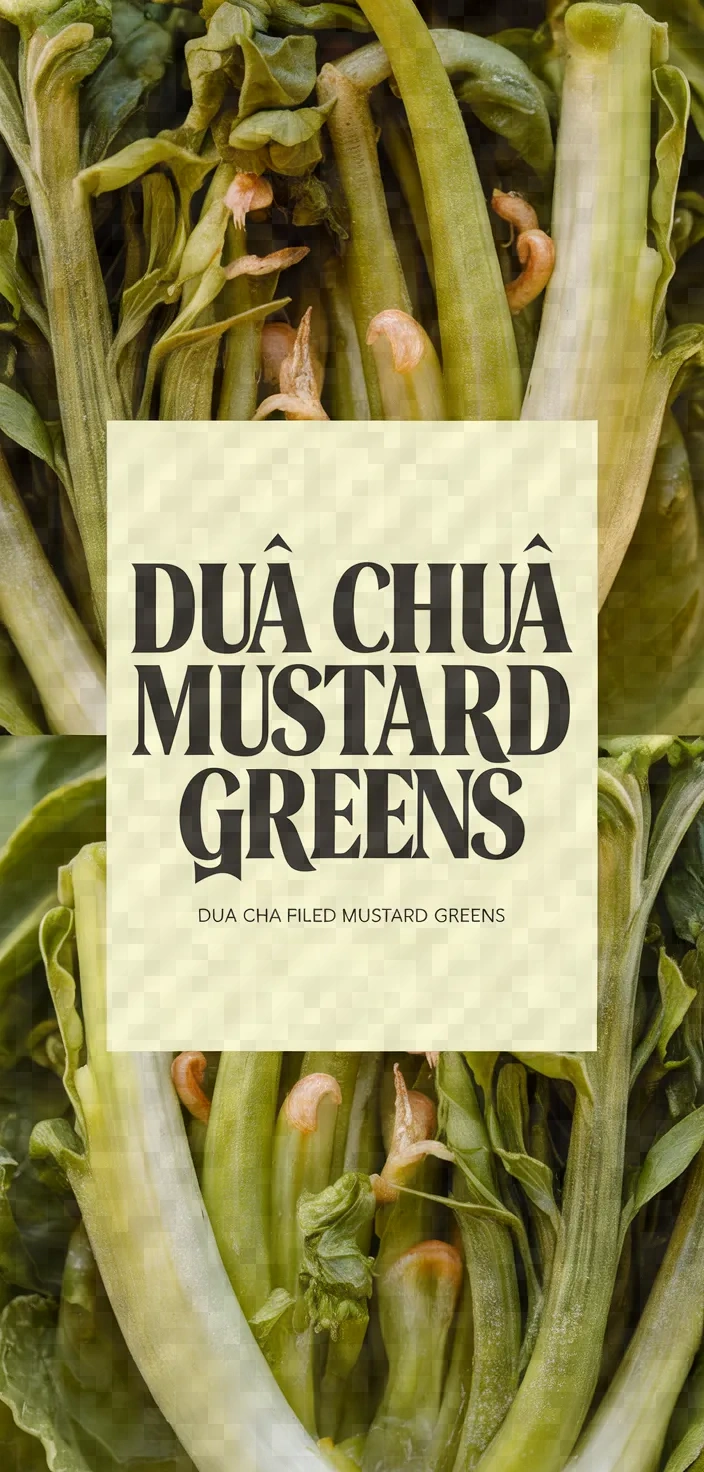 Photo of Dua Chua Pickled Mustard Greens Recipe