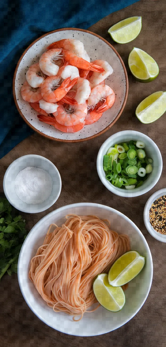 Ingredients photo for Garlic Noodles Prawn Recipe