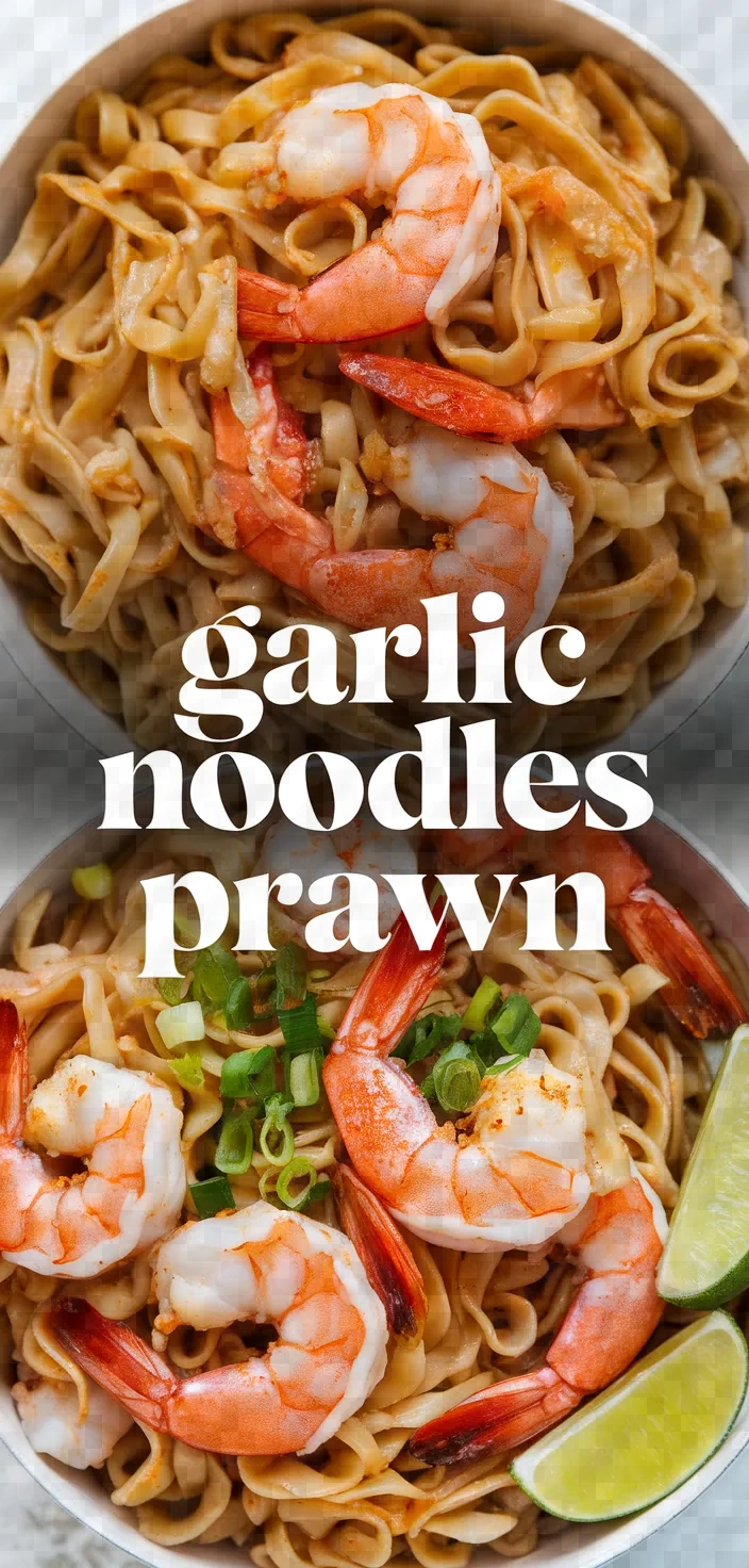 Garlic Noodles Prawn Recipe