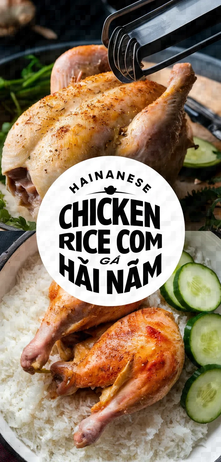 Hainanese Chicken Rice Com Ga Hai Nam Recipe