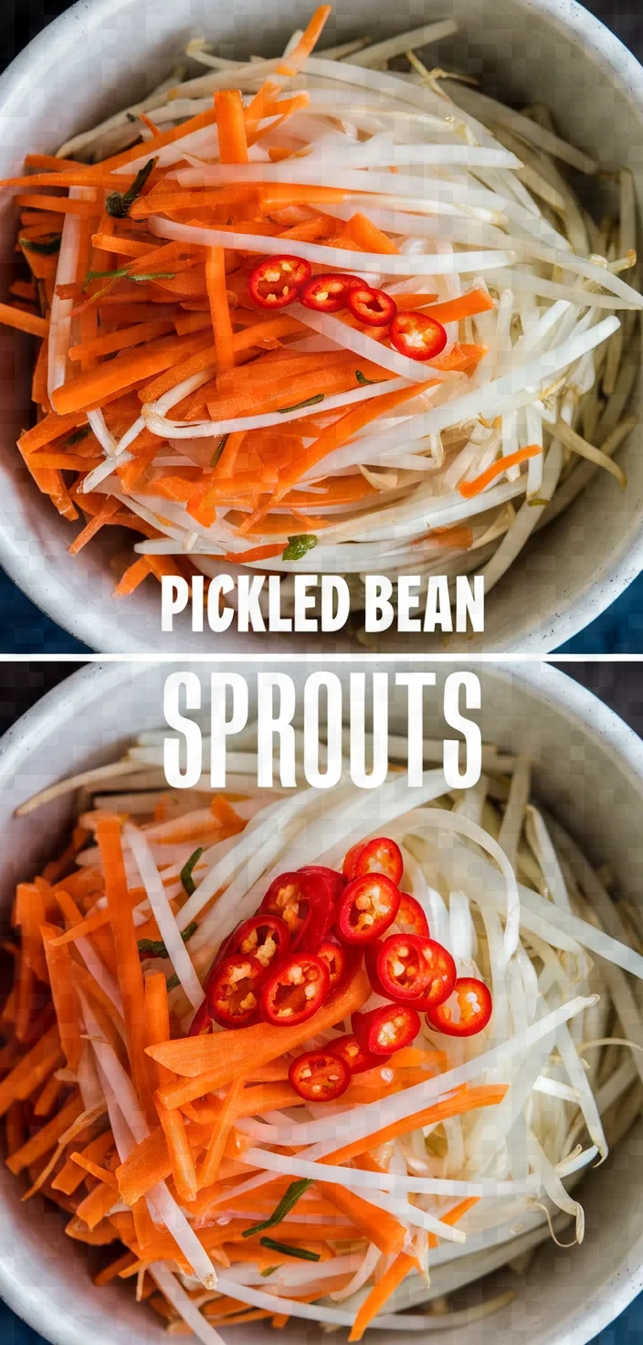 Pickled Bean Sprouts Dua Gia Recipe