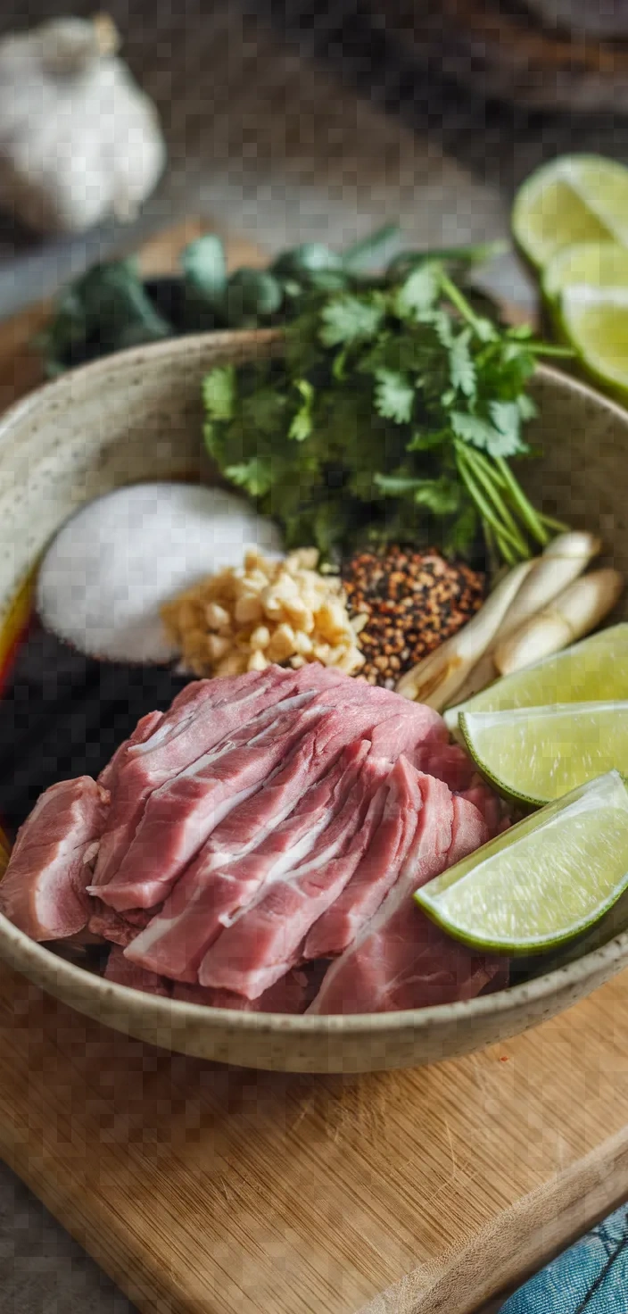 Ingredients photo for Pork The Vietnamese Way Heo Yeah Recipe