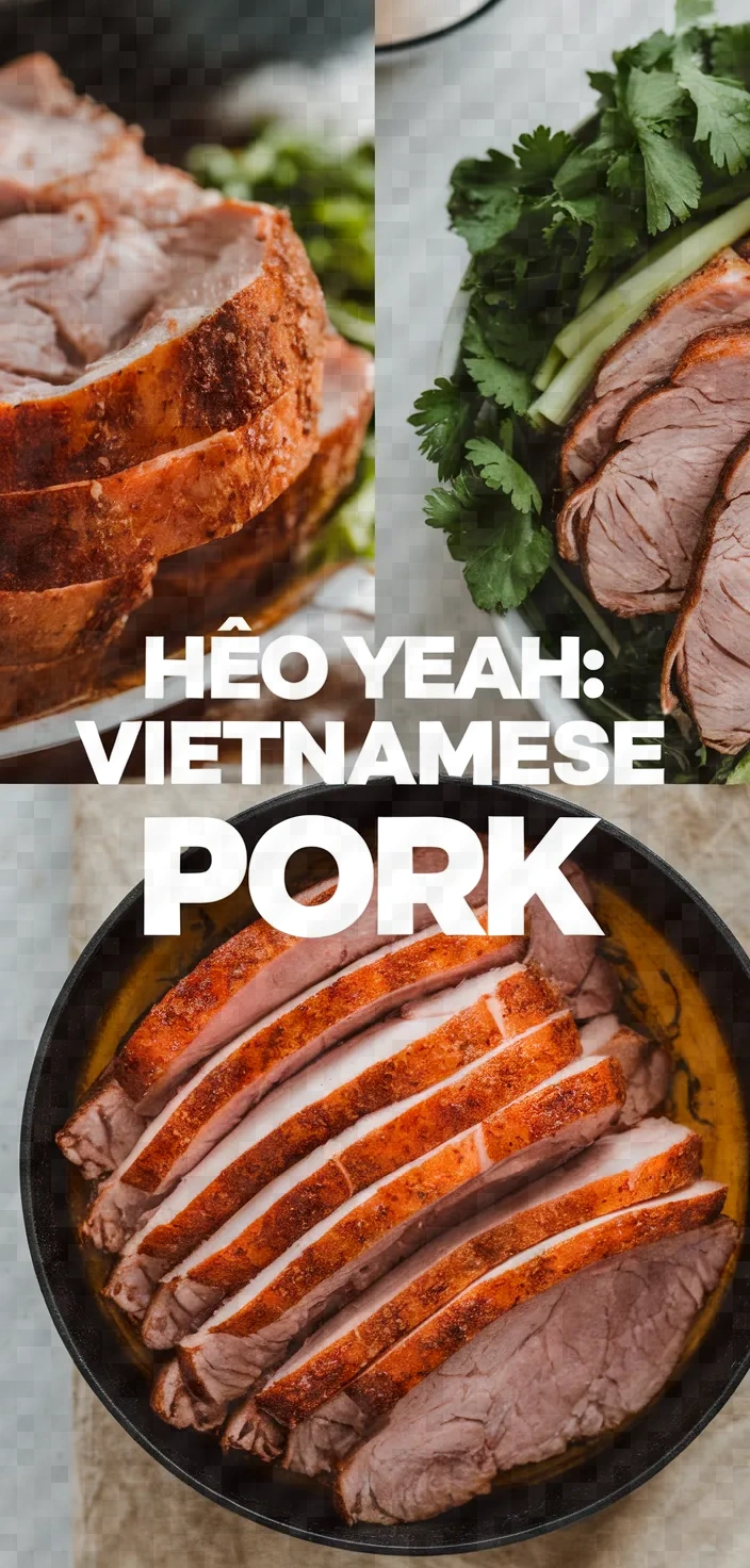 Pork The Vietnamese Way Heo Yeah Recipe