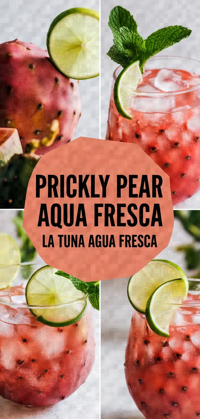 Photo of Prickly Pear Aqua Fresca La Tuna Agua Fresca Recipe