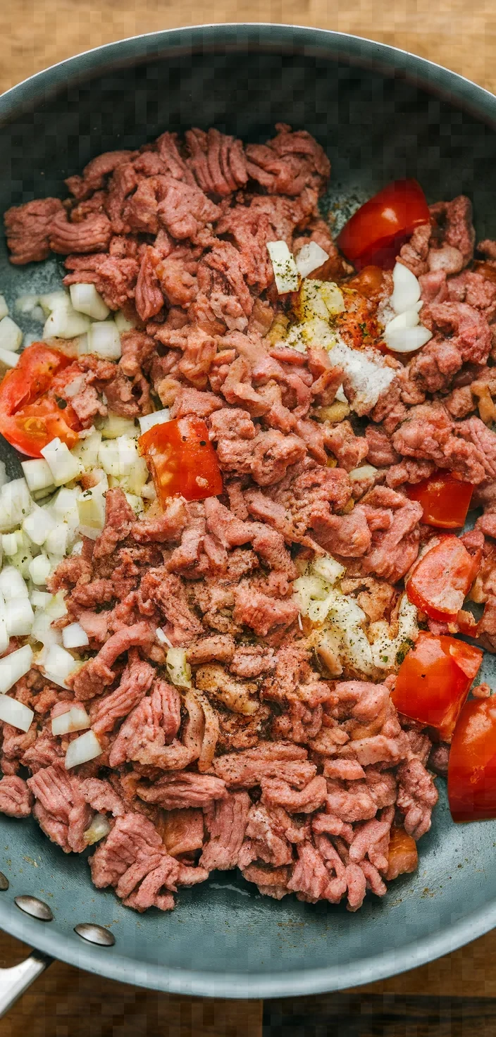 Ingredients photo for Vietnamese Ground Pork In Tomato Sauce Thit Bam Sot Ca Chua Recipe