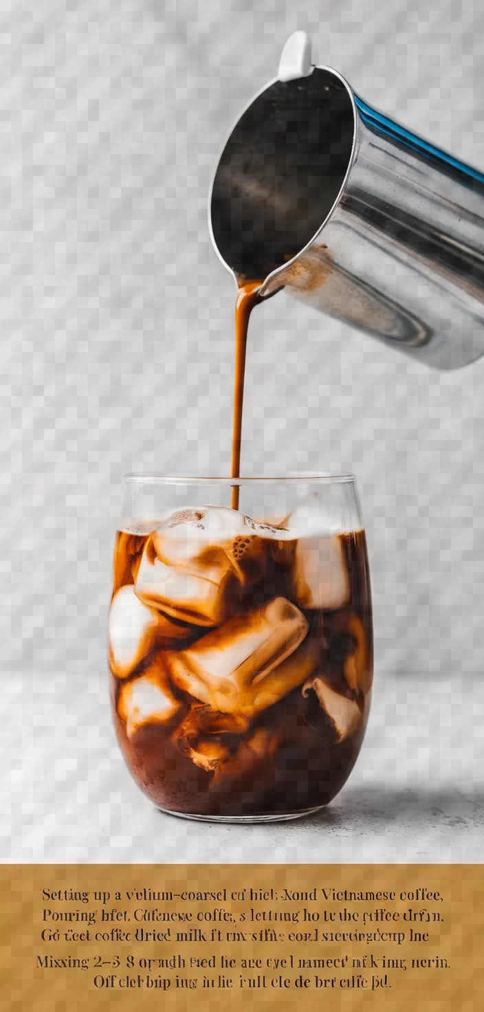 Vietnamese Iced Coffee Cafe Sua Da Recipe