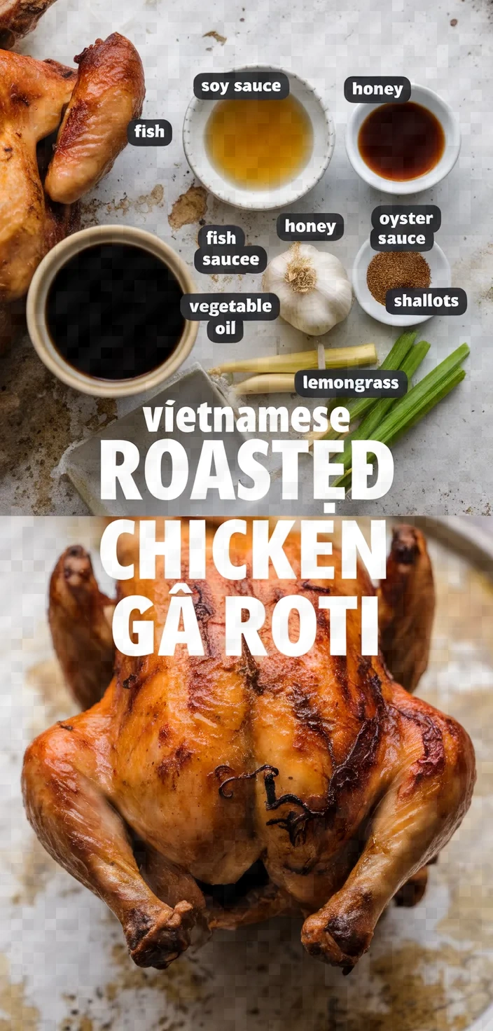 Photo of Vietnamese Roasted Chicken Ga Roti Recipe