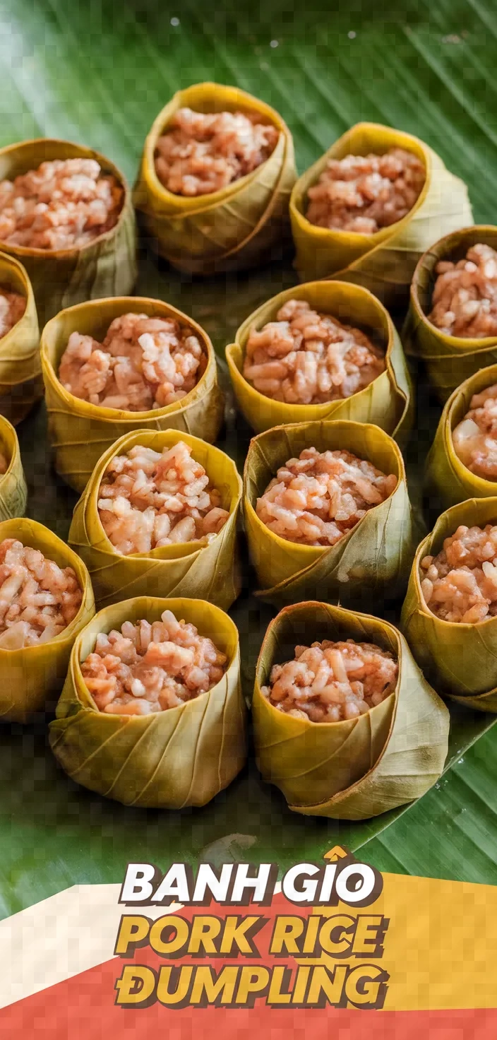 Photo of Banh Gio Steamed Minced Pork And Rice Dumpling Recipe