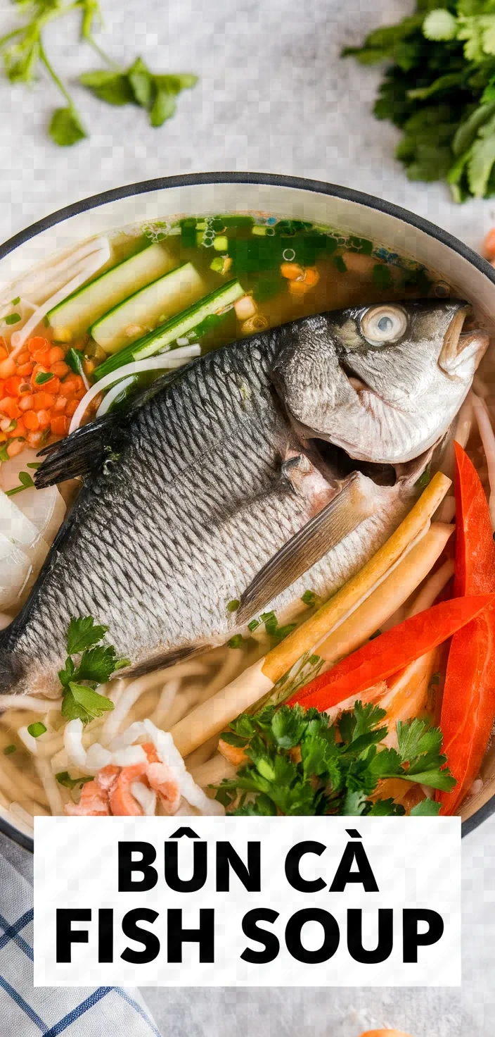 Photo of Bun Ca Vermicelli Fish Soup Recipe