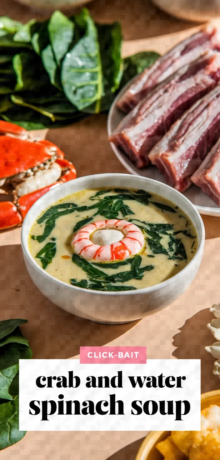 Canh Bun Recipe Crab And Water Spinach Noodle Soup