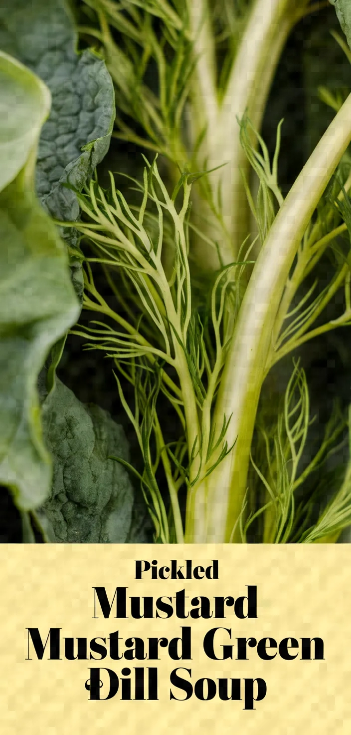 Photo of Canh Dua Chua Thia La Pickled Mustard Green Dill Soup Recipe