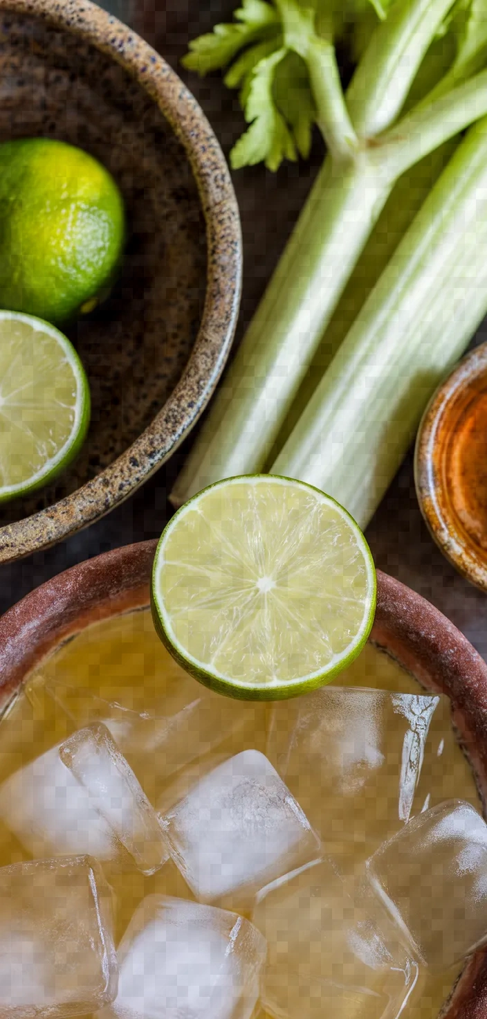 Ingredients photo for Celery Delight Cocktail Recipe