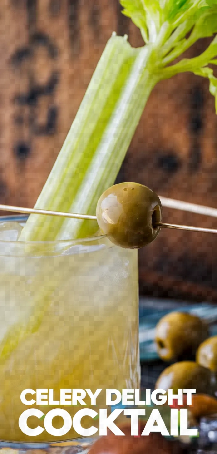 Photo of Celery Delight Cocktail Recipe