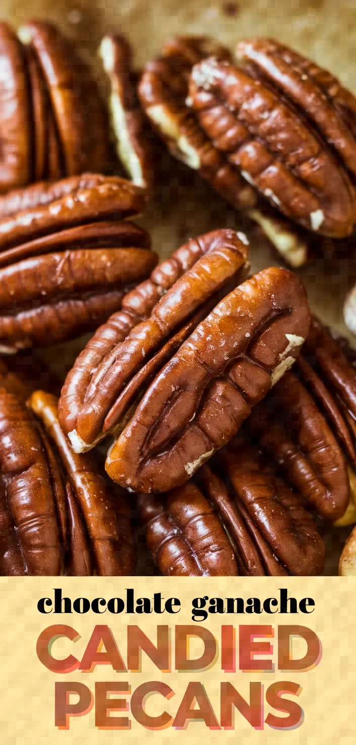 Photo of Chocolate Ganache Candied Pecans Recipe