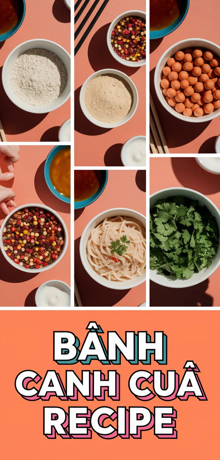 A photo of Banh Canh Cua Recipe