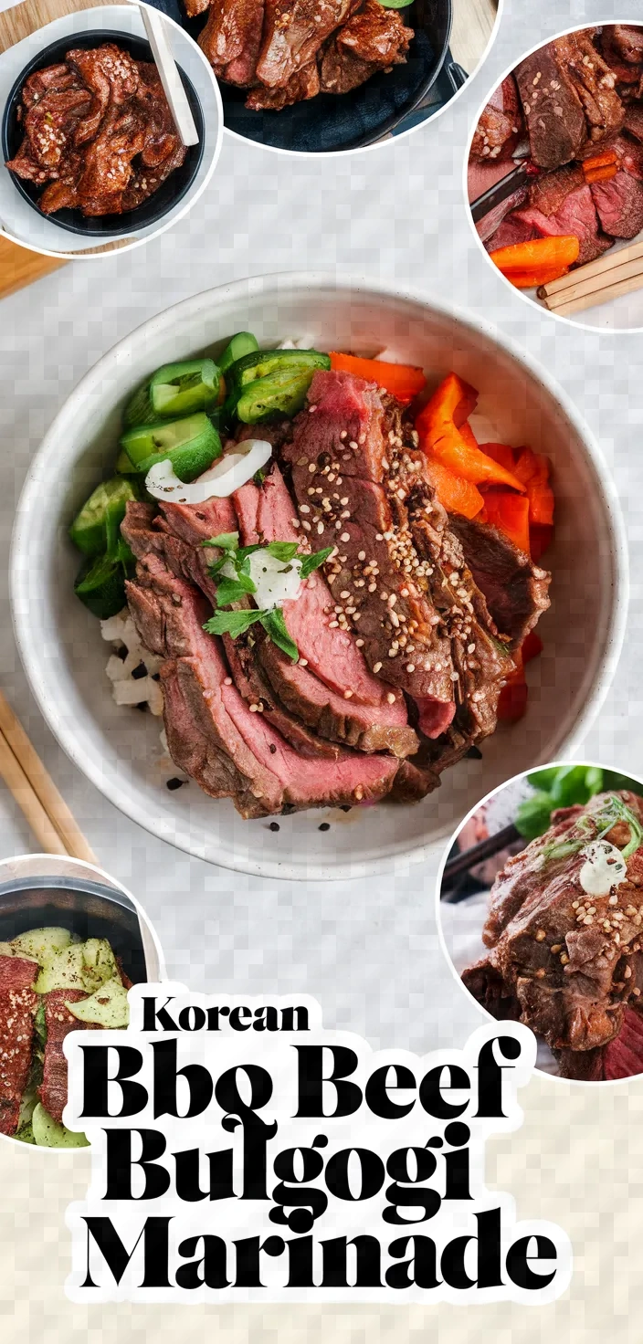 A photo of Korean Bbq Easy Beef Pork Belly Bulgogi Marinade Recipe