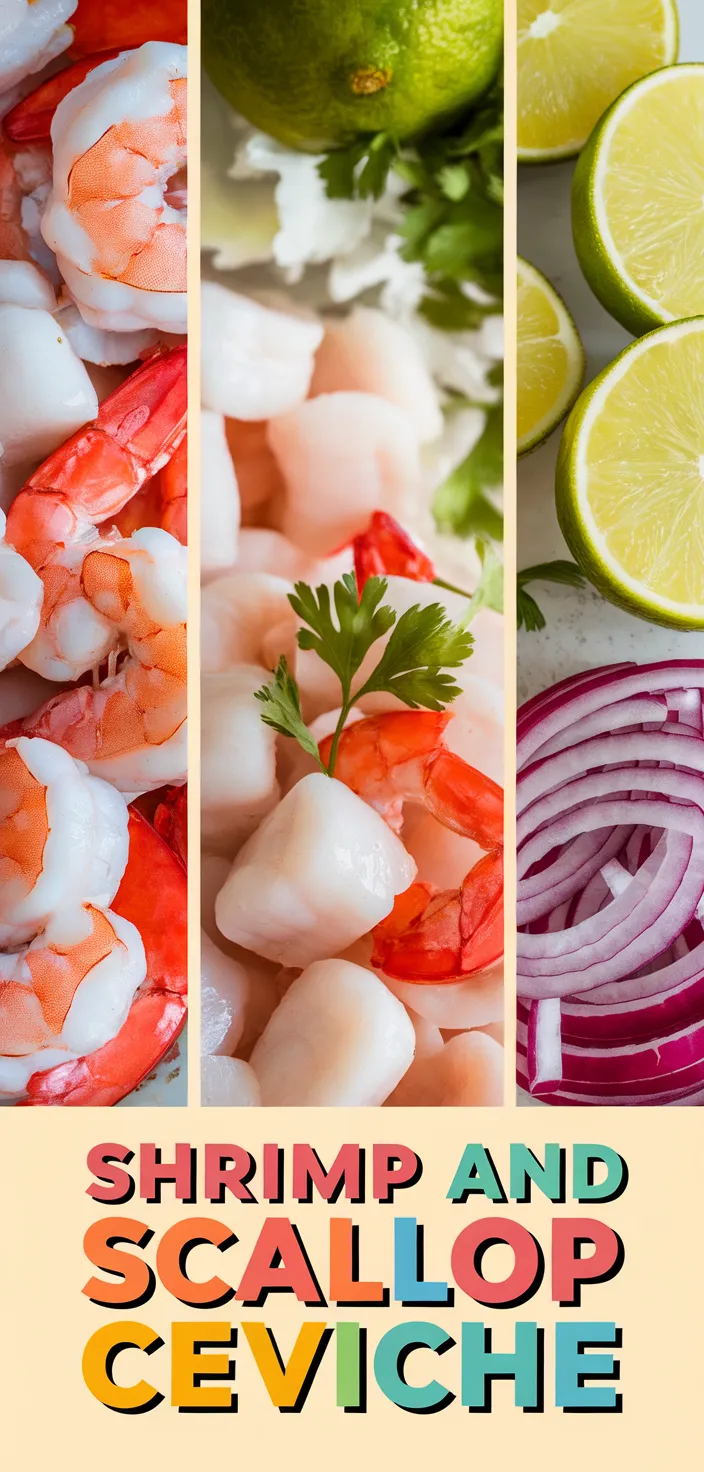 A photo of Shrimp And Scallop Ceviche Recipe