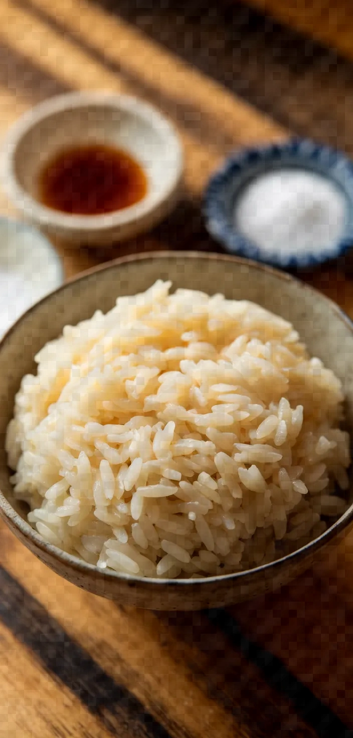 Ingredients photo for How To Make Sushi Rice In A Rice Cooker Recipe