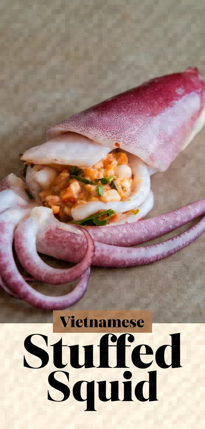 Photo of Vietnamese Stuffed Squid Muc Nhoi Thit Recipe