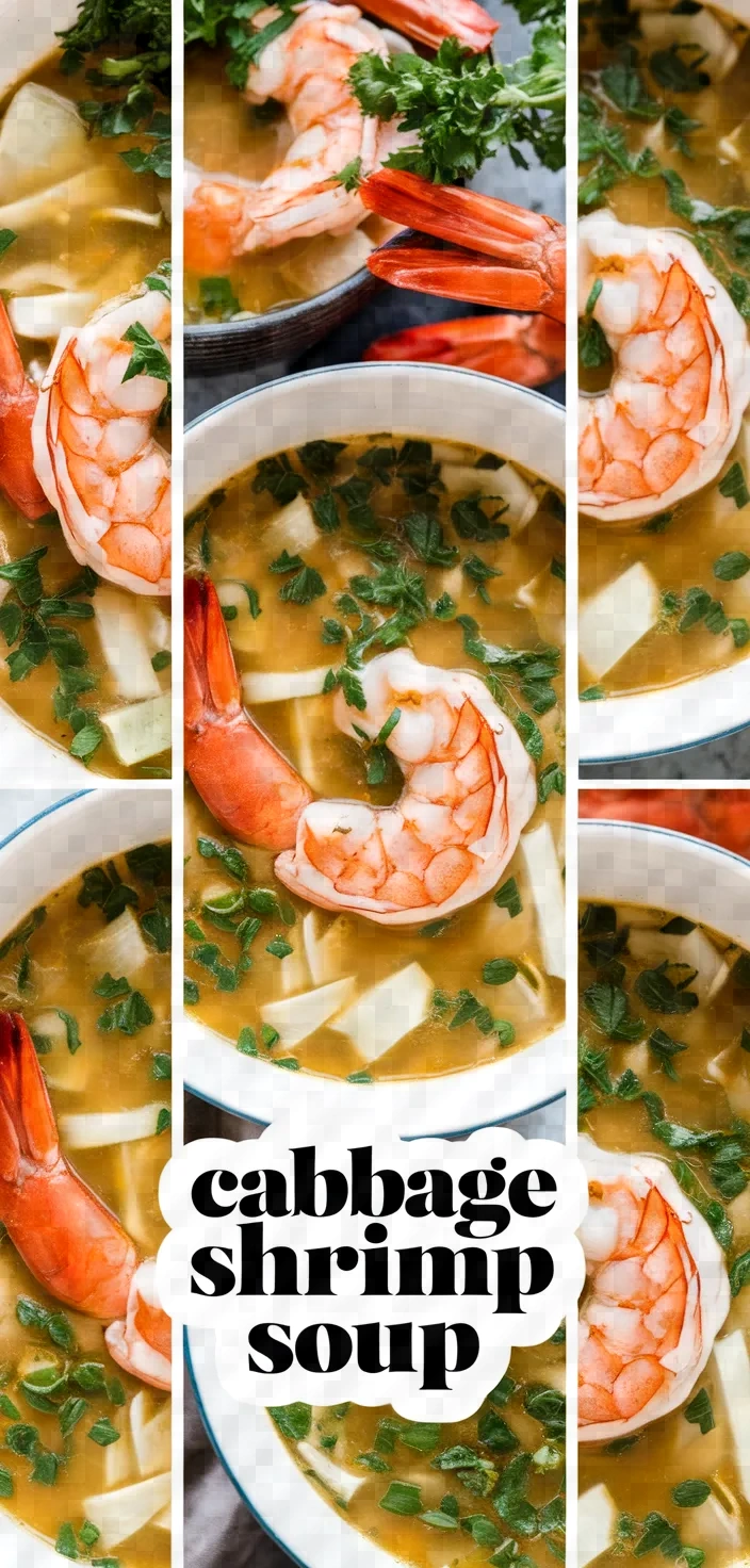 A photo of Cabbage Shrimp Soup Recipe