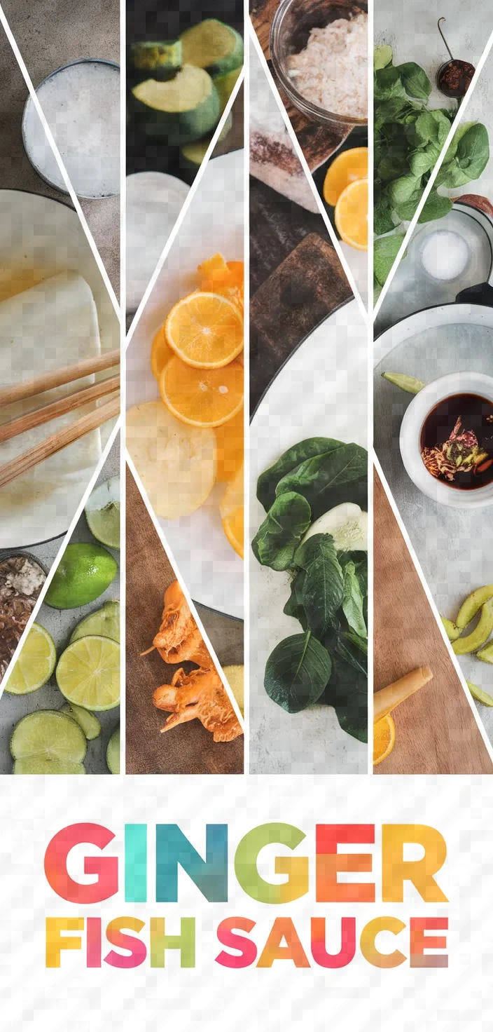 A photo of Vietnamese Ginger Fish Sauce Nuoc Mam Gung Recipe