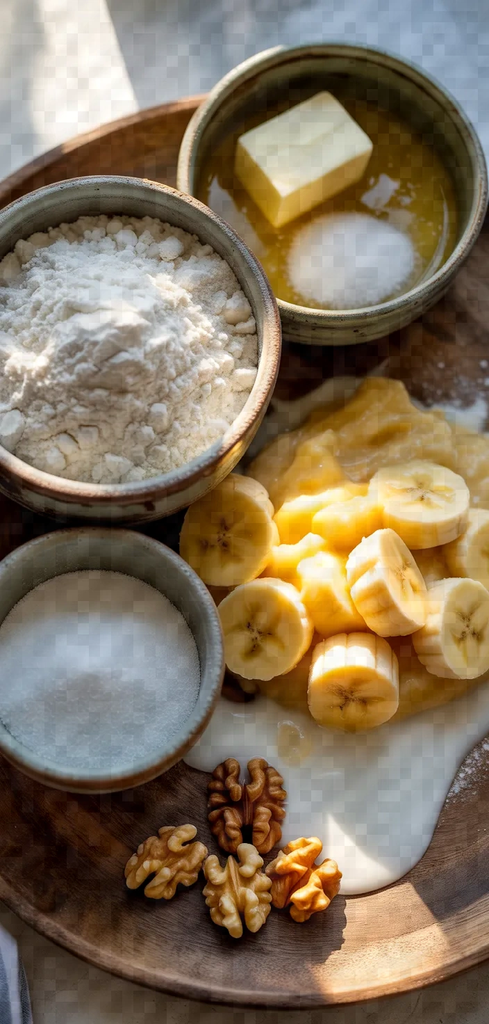 Ingredients photo for Banana Bread Recipe