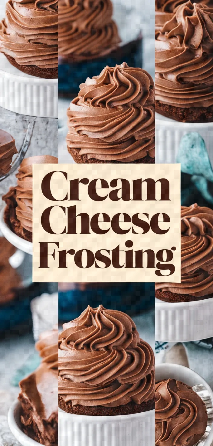 A photo of Chocolate Cream Cheese Buttercream Frosting Recipe