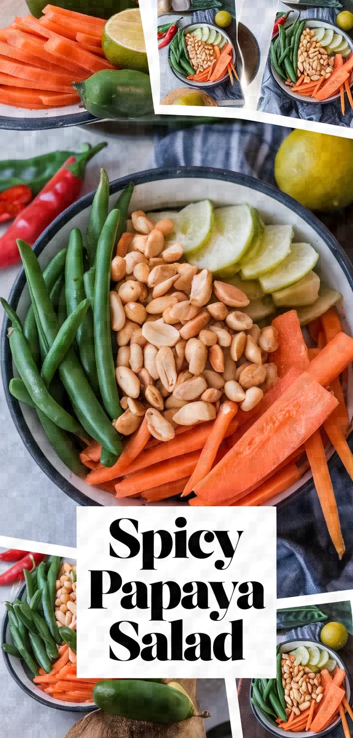 A photo of Lao Spicy Papaya Salad Recipe