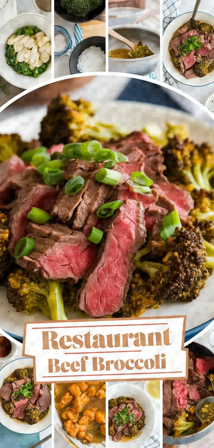 A photo of Restaurant Beef Broccoli Recipe