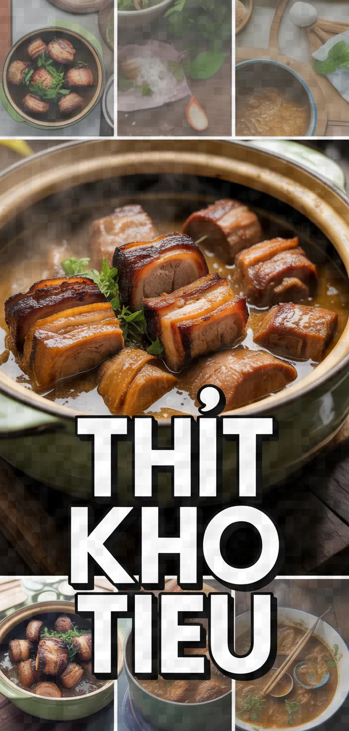 A photo of Thit Kho Tieu Recipe