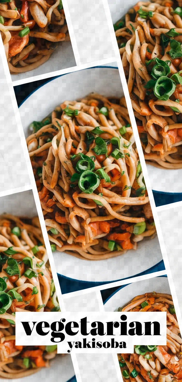 A photo of Vegetarian Yakisoba Recipe