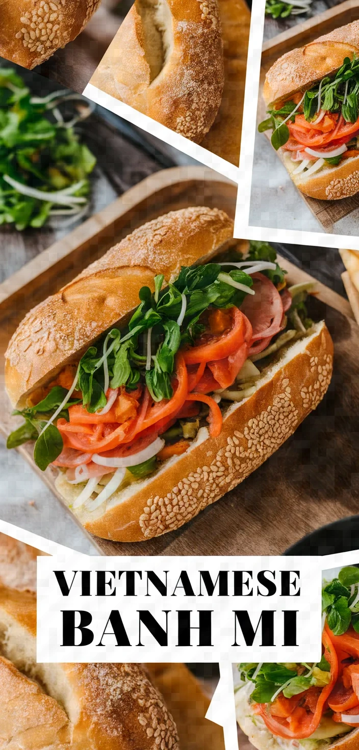 A photo of Vietnamese Banh Mi Baguettes Recipe