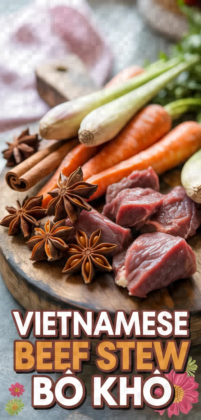 A photo of Vietnamese Beef Stew Bo Kho Recipe